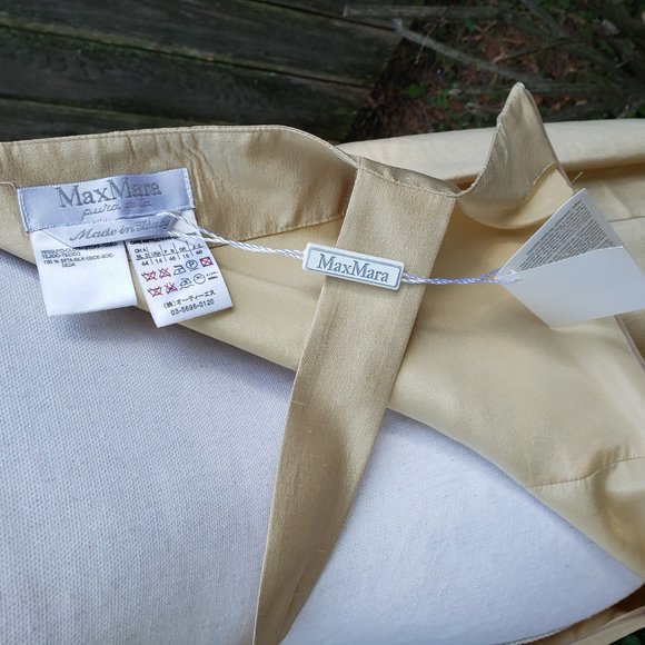 NWT MaxMara 100% Silk Sleeveless Square neck Dress - Picture 7 of 11